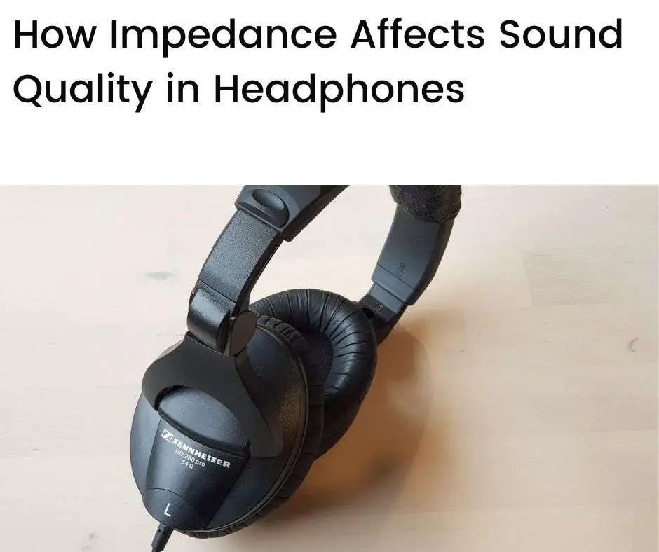 Picture of medium to high impedance headphones